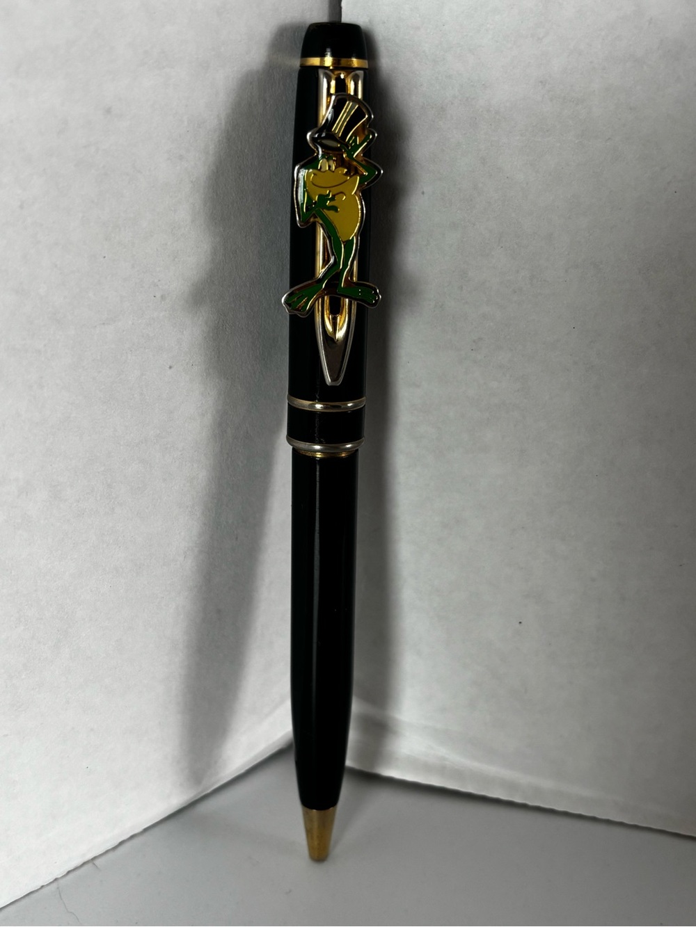 Vintage 90s Warner Bros. Michigan J. Frog Ball Point Pen Shell
